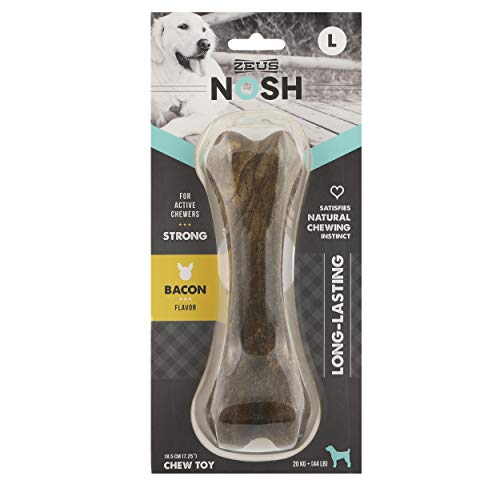 Zeus NOSH Strong Chew Bone - Bacon Flavor - Large