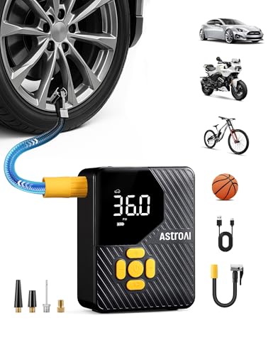 AstroAI 150 PSI Tire Inflator Portable Air Compressor, Fast Inflation Pump