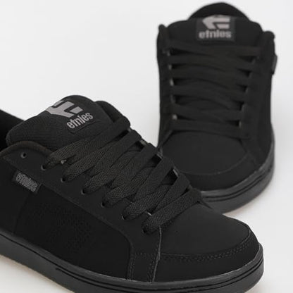 Etnies Kingpin - Classic Skate Heritage Fashion Style with on-Trend Puffy Look, Reinforced Cupsole - Black/Black - 10