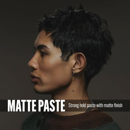 STMNT Grooming Goods Matte Paste, Strong Control, 100mL