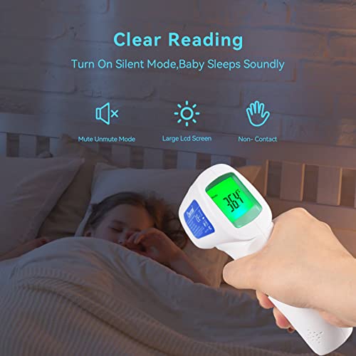 Berrcom 3-in-1 Infrared Forehead Thermometer Non-Contact Temperature Gun