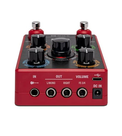 Line 6 POD Express Guitar Pedal Multi Effects and Amp Modeling Processor, Looper, USB-C Interface, Software Editor
