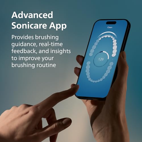 Philips Sonicare DiamondClean 9000 Electric Toothbrush, 1 Brush Head, Aqua
