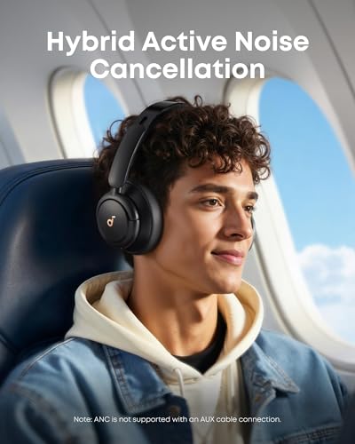 Anker soundcore Life Q30 Hybrid ANC Headphones, 50H Playtime, Bluetooth 5.3