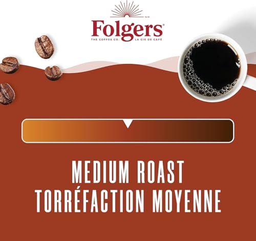 Folgers Lively Colombian One Cup Coffee Pods, 30 Count (Pack of 1)