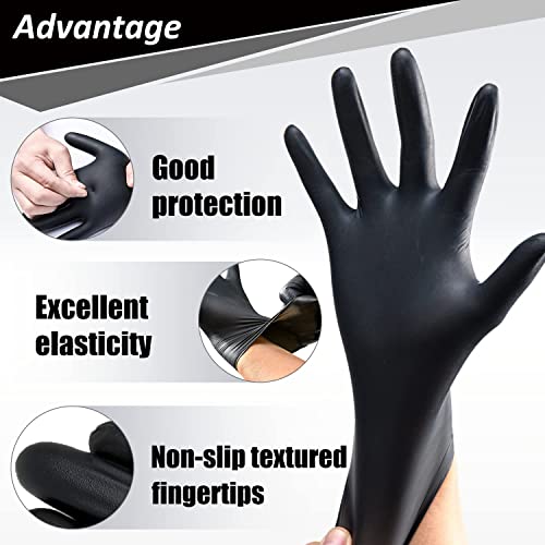 PROMEDIX P Nitrile Gloves, 4mil-100 count, Gloves Disposable Latex Free, Disposable Gloves for Household, Food safe