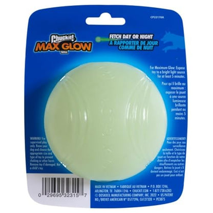 Chuckit! MAX Glow Ball X-Large - Extra-Large, 1-Pack, Multi