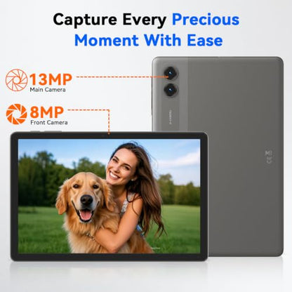 Tablet, 11 Inch FHD Android 16 Tablet with Gemini AI, 32GB RAM 256GB ROM