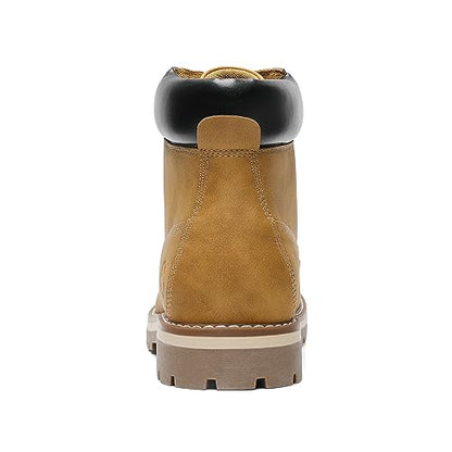 Bruno Marc Men's Winter Boots Snow Boots,Yellow,11