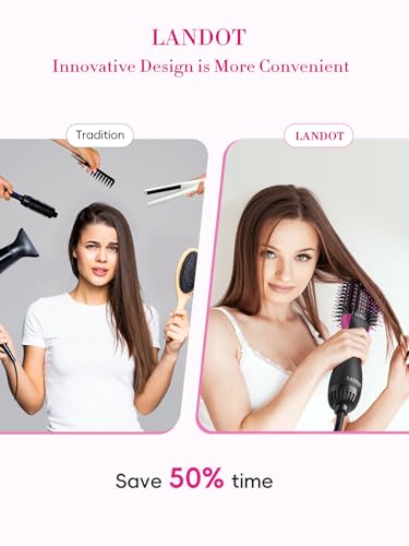 Hair Blow Dryer Brush One-Step Hot Air Styler for Smooth Frizz-Free Blowout
