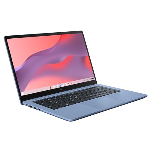 ASUS Chromebook CX14, 14" FHD Anti-Glare Display, Intel® N50 Processor, 4GB, 64GB, ChromeOS, Fabric Blue, CX1405CTAZ-AS01-CB