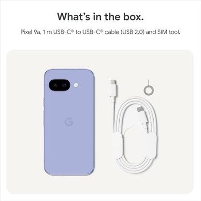 Google Pixel 9a - 128 GB -Unlocked Android Smartphone with AI Camera, All-Day Battery and Powerful Security - Iris