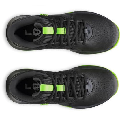 Under Armour Unisex-Adult Lockdown 7 Sneaker, (006) Black/Anthracite/Metallic Black, 9.5 Women/8 Men