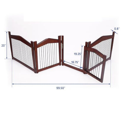 Merry Products 2-in-1 Configurable Crate and Gate, Medium