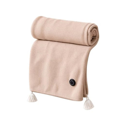 Heated Shawl Wraps for Women Zip Up USB Portable Wearable Blanket | Portable USB Heated Blanket Shawl with 3 Heat Settings & Fast Heating, Home Outdoor Office Use, Battery Pack Not Included