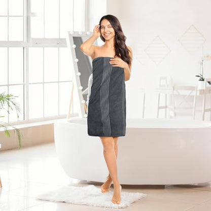 Utopia Towels Luxurious Bath Towels Set, 27x54 in, 4 Pack, Soft, Grey