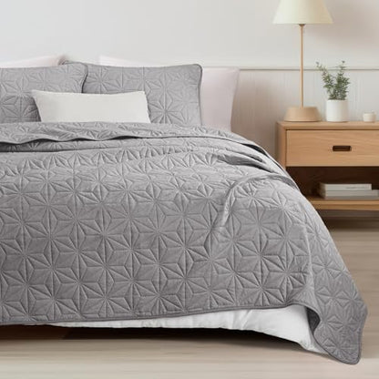 Whale Flotilla Soft Queen Quilt Bedding Set Lightweight Bedspread