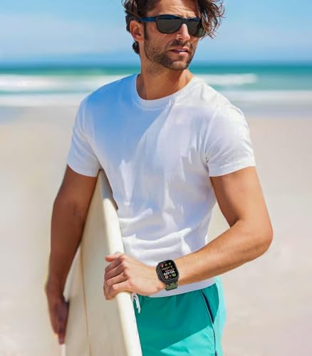 MoKo Upgraded Ocean Band Compatible with Apple Watch 42/44/45/46/49mm