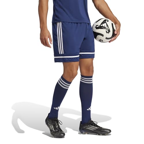 Adidas Men's Squadra 25 Shorts, Team Navy Blue/Team Navy Blue/White, X-Large