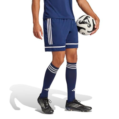 Adidas Men's Squadra 25 Shorts, Team Navy Blue/Team Navy Blue/White, X-Large