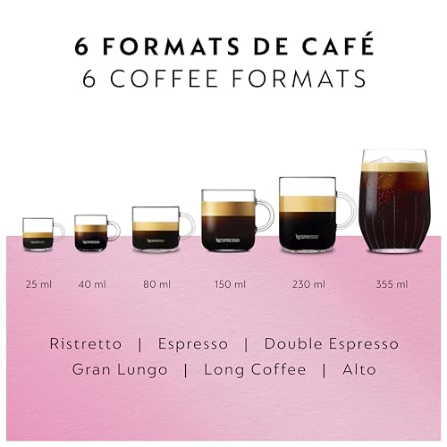 Nespresso Vertuo Pop+ Pod Coffee & Espresso Machine Pink