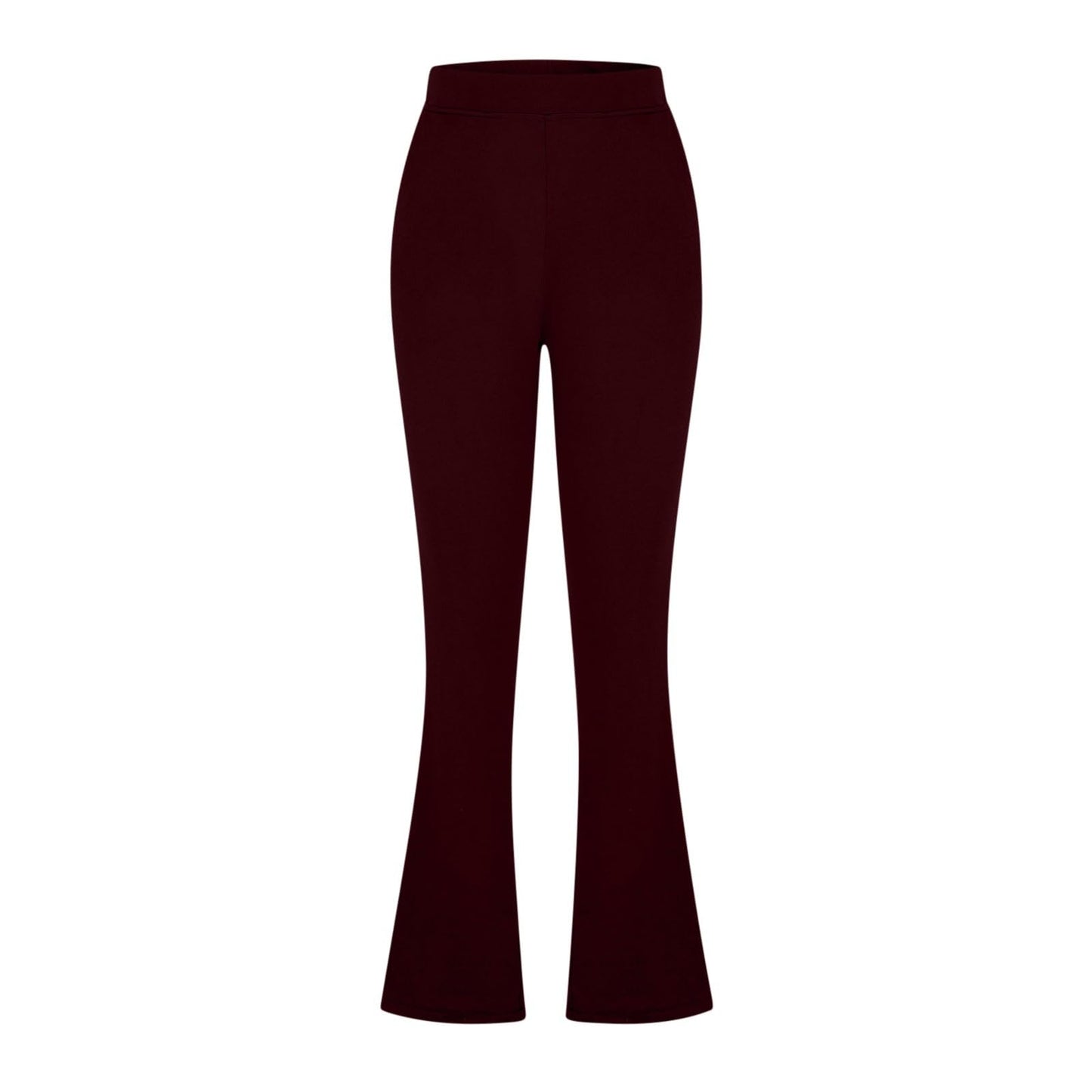 Dress Pants for Women Plus Size Business Casual Plus Size Women Dress Pants Women Business Casual Flare Pants High Waisted Work Slacks Slim Fit Stretch Trousers with Side Pockets Wine,L