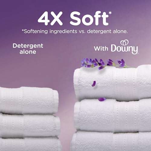 Downy Ultra Soft Fabric Softener Liquid, Calm, Lavender and Vanilla Bean, 3.31L