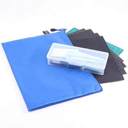 Swpeet 27Pcs Professional Compatible for Gundam Modeller Basic Tools, Compatible for Gundam Model Tools Kit Perfect for Model Kit Building Beginner Hobby Model Assemble Building with Duty Plastic