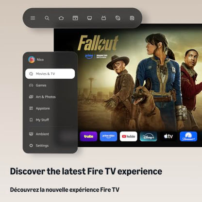 Amazon Fire TV Stick 4K (newest model), simple 4K streaming, new Fire TV Remote, all your apps in one place, free & live TV, find shows faster with Alexa+