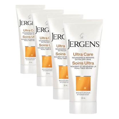 Jergens Travel Size Ultra Care Extra-Dry Skin Moisturizer & Body Lotion (30 mL) (Pack of 4)