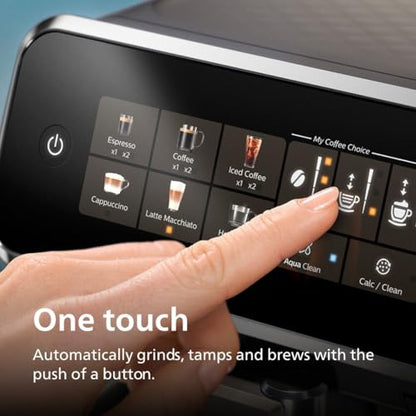 Philips 3300 Series Fully Automatic Espresso Machine, LatteGo Milk System