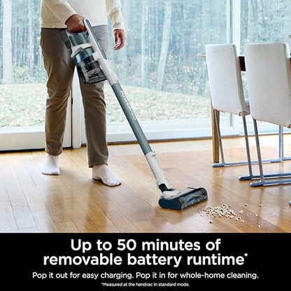 Shark® PowerPro Plus Cordless Stick Vacuum, Pure Water, IZ377H