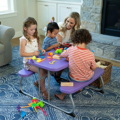 Lifetime Children's Outdoor Picnic Table in Lavender