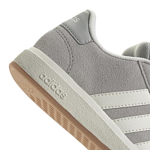 adidas Unisex-Kids Grand Court 00s, Grey/Off White/Gum, 12 | Casual Shoes