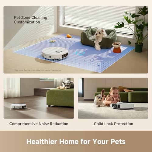 DREAME L40 Ultra Gen 2 Robot Vacuums and Mop with 25,000Pa Suction