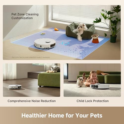 DREAME L40 Ultra Gen 2 Robot Vacuums and Mop with 25,000Pa Suction