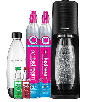 SodaStream Terra Sparkling Water Maker Bundle (Black)