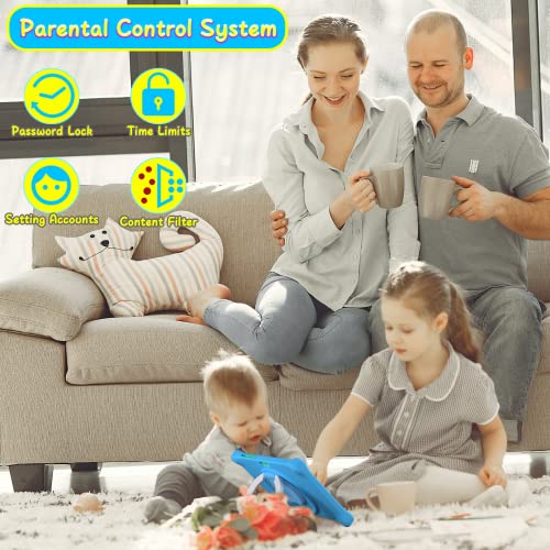 sgin tablet Kids Tablet,10.1 inch Tablet for Kids with Blue Protective Case