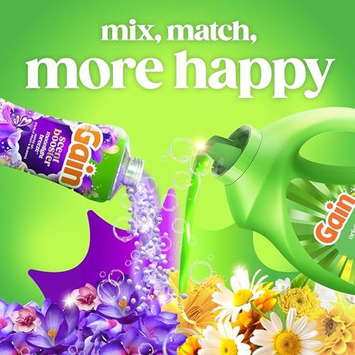 Gain Aroma Boost Liquid Laundry Detergent, Original Scent, HE Compatible, 107 Loads, 4.55L