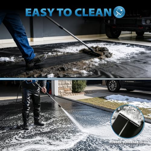 Aegis Mats 7'9" x 16' Garage Floor Mat, Non-Slip Containment Mat