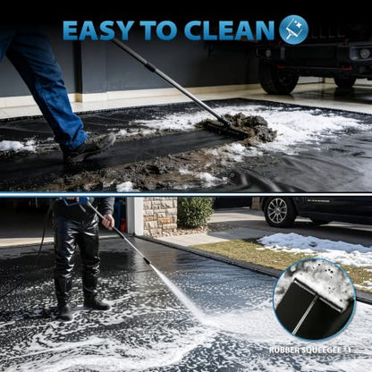 Aegis Mats 7'9" x 16' Garage Floor Mat, Non-Slip Containment Mat