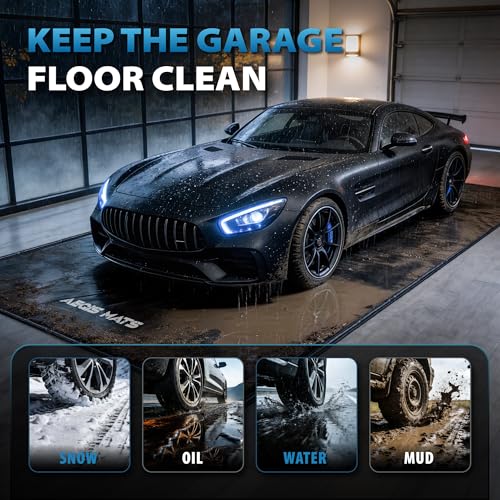 Aegis Mats 7'9" x 16' Garage Floor Mat, Non-Slip Containment Mat