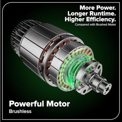 Greenworks 60V 21" Cordless Lawn Mower – 5.0Ah Battery & Rapid Chargerr(75+ Tool Compatibility, 60Min Runtime)
