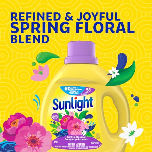 Sunlight® Spring Blossom™ Laundry Detergent, 1.94L/58 Wash Loads