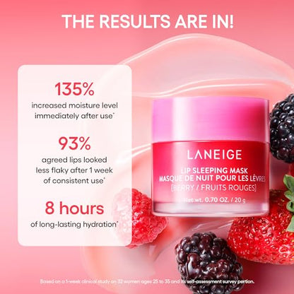 LANEIGE Icons To Go Set: Cream Skin, Water Bank Cream, Lip Sleeping Mask, Water Sleeping Mask