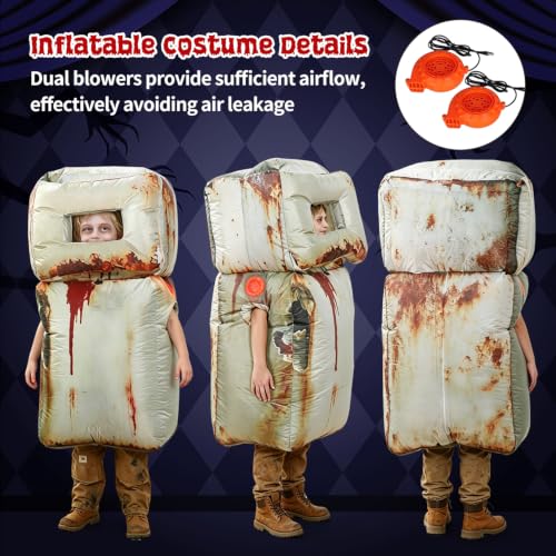 Inflatable Costume Kids, Inflatable Halloween Costumes, Light-Up Fridge