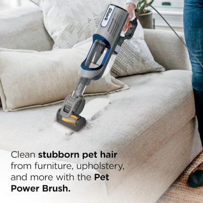 Shark Vertex Ultra-Light DuoClean Corded Stick Vacuum, Cobalt Blue, HZ2002