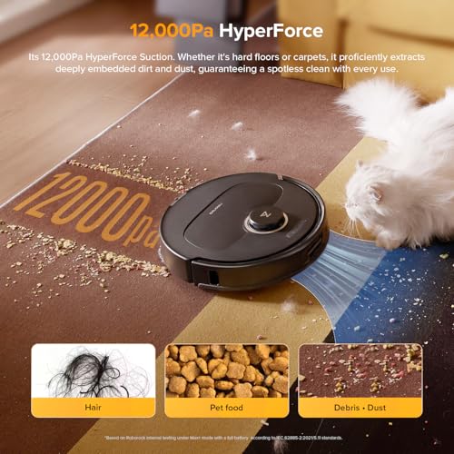 roborock Qrevo S5V Robot Vacuums and Mop, FlexiArm Edge Mopping