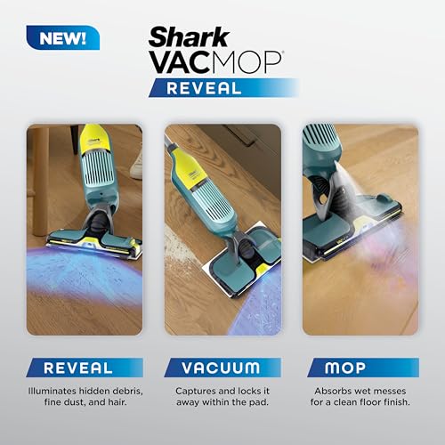 Shark VACMOP Reveal Cordless Vacuum & Spray Mop, Hard Floor, VM401C