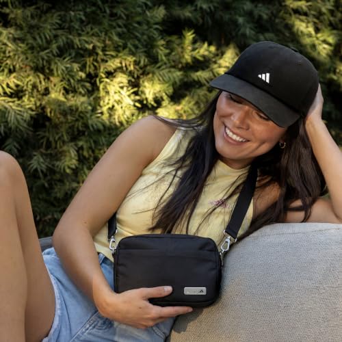 adidas Unisex Adult Luxe Crossbody, Black, One Size Fits All
